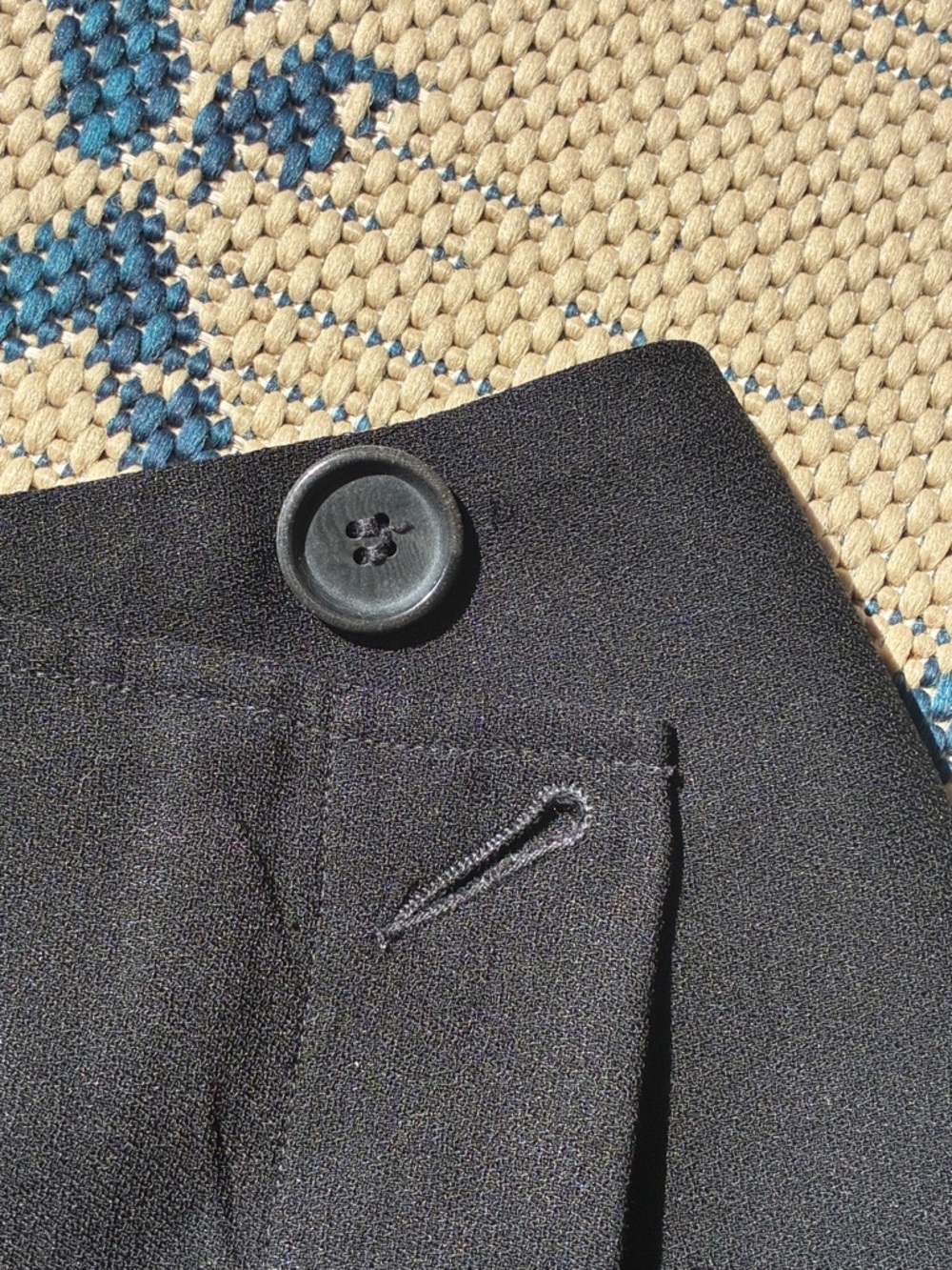 90's bebe Black Skort - Lined - 26 Waist - Picture 6 of 11